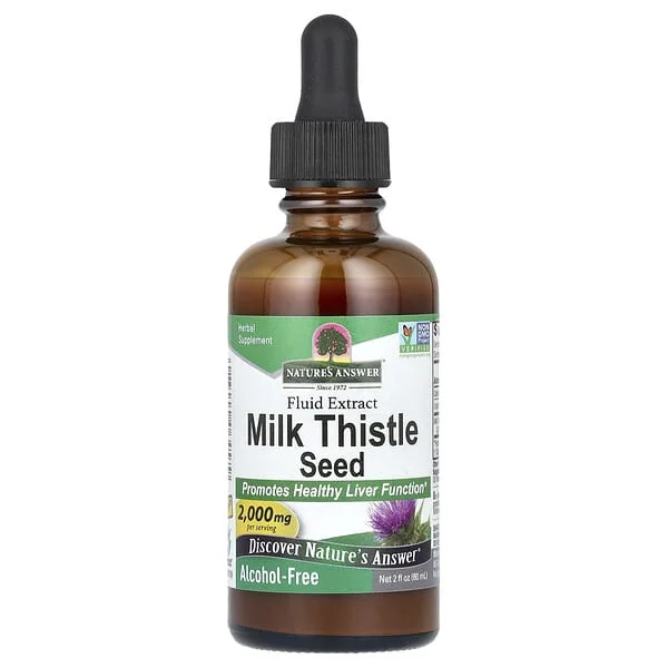 Nature's Answer, Süt Devedikeni Tohumu, Sıvı Ekstrakt, 2.000 mg, 2 fl oz (60 ml)