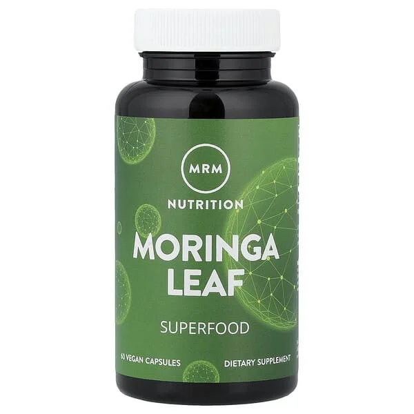 MRM Nutrition, Moringa Yaprağı, 60 Vegan Kapsül (Kapsül Başına 600 mg)