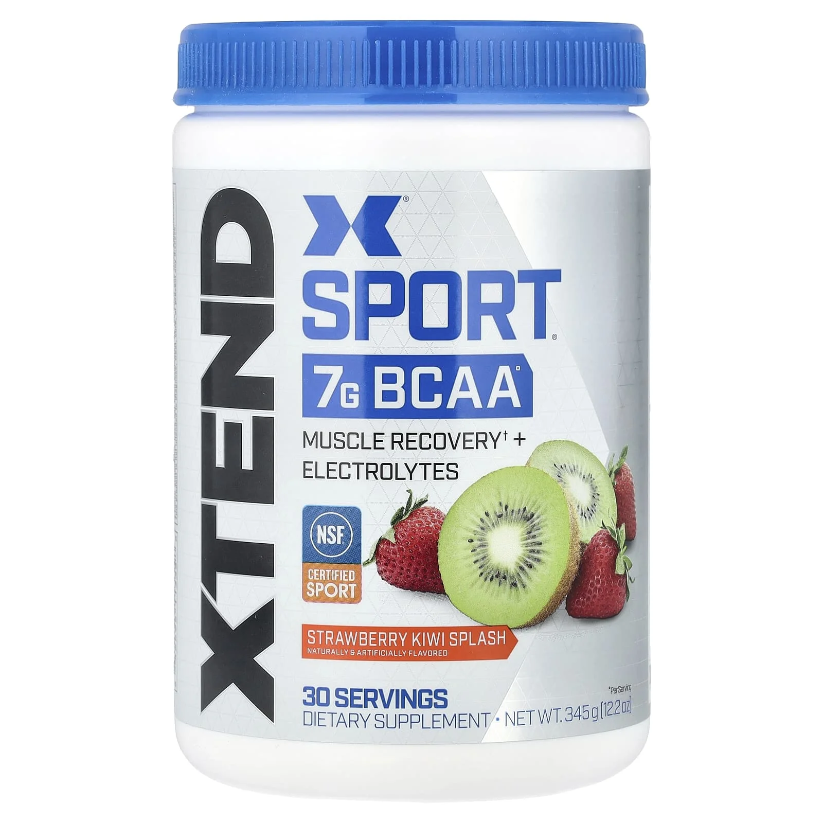 XTEND, Spor, 7G BCAA, Çilek Kivi Splash, 12.2 oz (345 g)