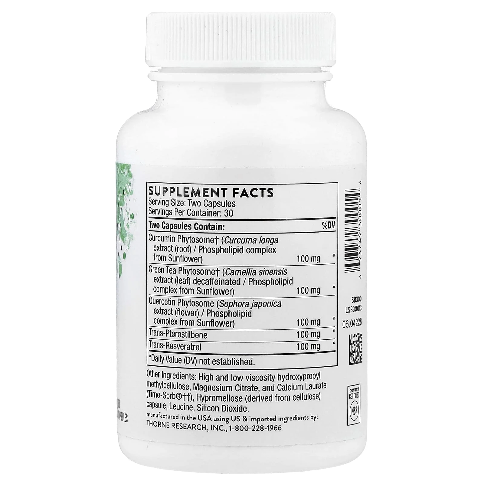 Thorne, PolyResveratrol-SR®, 60 Capsules