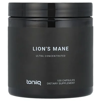 Toniiq, Lion's Mane, 120 Capsules (600 mg per Capsule)