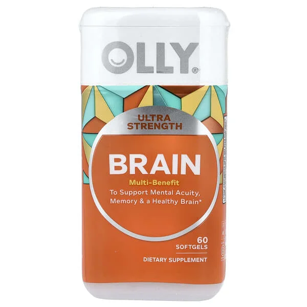 OLLY, Brain, 60 Softgels